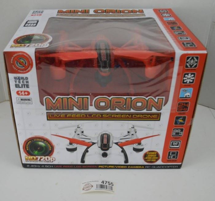 Mini Orion Live Feed LCD Screen Drone Appears New ....