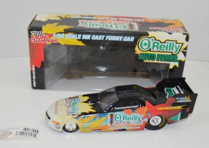 OReilly Auto Parts Diecast Funny Car 1 24 Scale