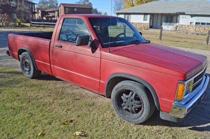 SWEET 1991 Chevy S10 TRUCK  SBC, Ford 9 700r4 ...