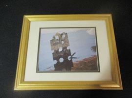 Framed photograph