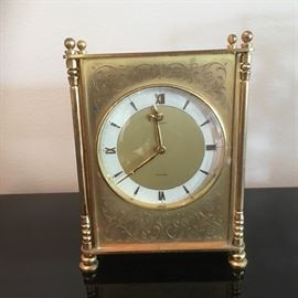 Herschede brass clock