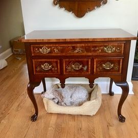 Chinoiserie  lowboy (cute dog not included)
