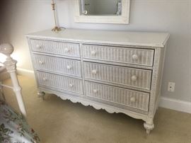 Wicker dresser