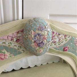 Detail of Mosaic mirror