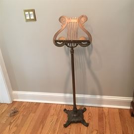 Antique music stand