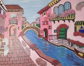 1 Lunch in Florence 24 X 30 Starting Bid $250