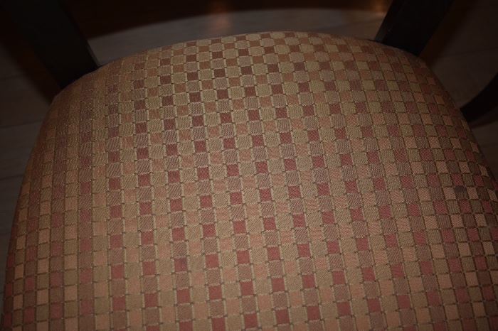 FABRIC ON CHAIR