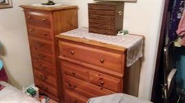 tall dresser & lingerie chest