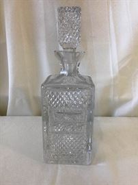 Heavy Crystal Decanter