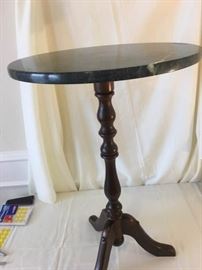 MarbleTop Decorative Table