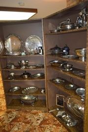 5800 Big Canyon Serving Silver Items