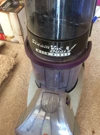 Steam Vac Dual with Rinse Carpet Shampooer