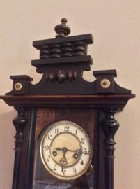 German - Gustov Becker Antique Wall Clock