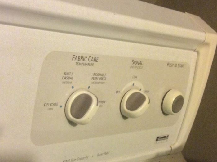 Kenmore King Size Capacity Dryer