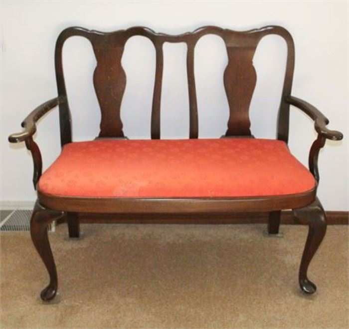 Reproduction George II Double Chair-Back Settee