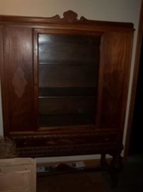 vintage china cabinet