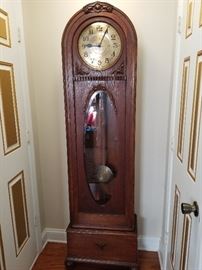 Grandmother Clock (Weights included and does work)!
