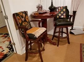 Pub Table and Chairs