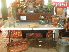 NOTE THE TERRARIUMS.