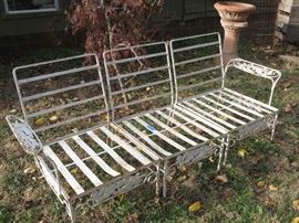 EARLY SALE $375. VINTAGE PATIO FURNITURE.