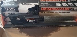 electric chainsaw