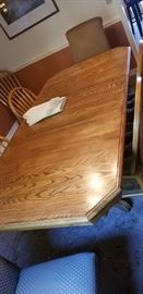 nice dining room table and chairs for 8