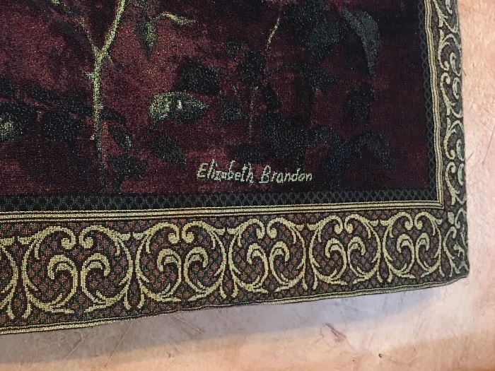Fine Elizabeth Brandon Tapestry 