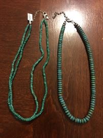 Sterling Silver w/ Turquoise Necklaces 