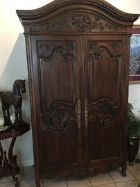 Beautiful French TV Armoire