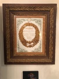 German inscription art