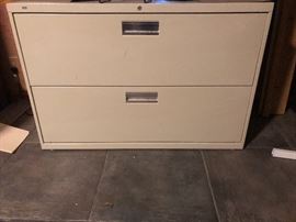 Office filing cabinet 2 drawer