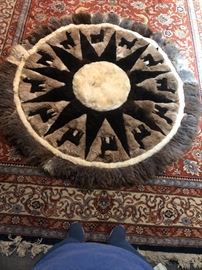 beautiful Llama rug or wall hanging