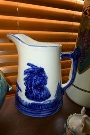 Large Old Sleepy Eye Pitcher as pictured