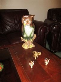 Large Owl Figurine