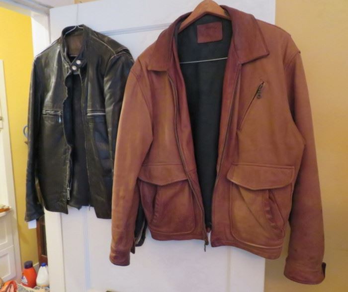 Vintage leather jackets