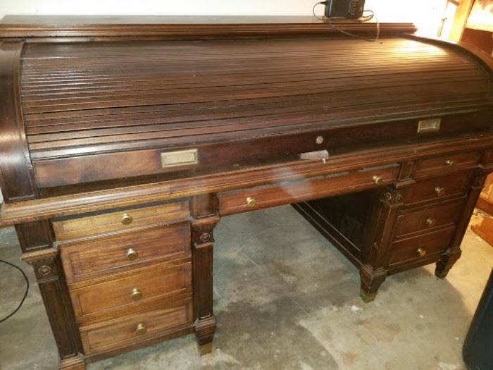 Very large rolltop desk.