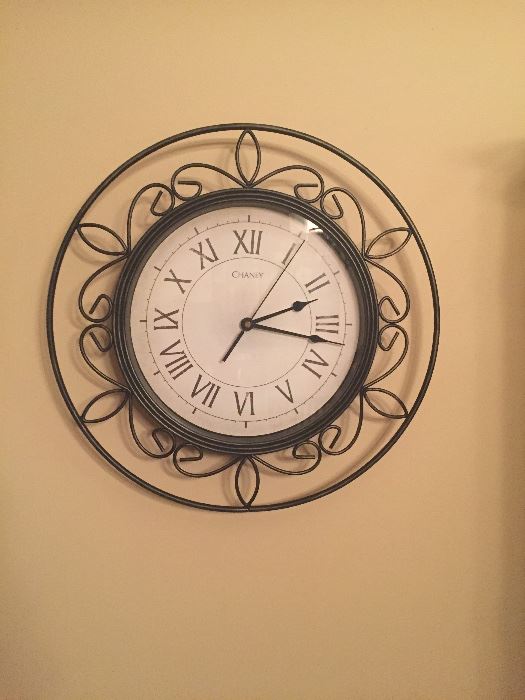 Wall clock $25