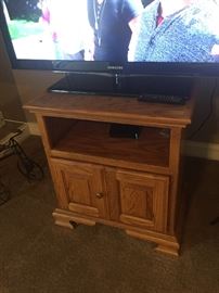 Pine TV stand $90