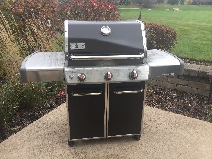 Weber barbecue grill stainless steel and black $ sold