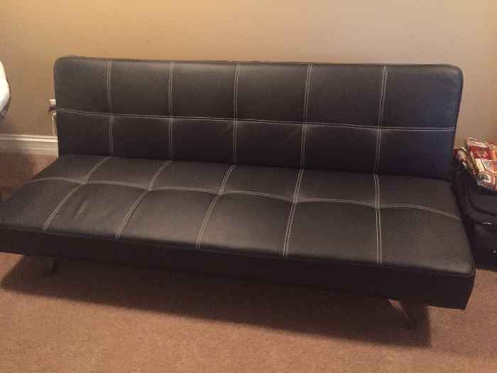  Black sofa bed  $125