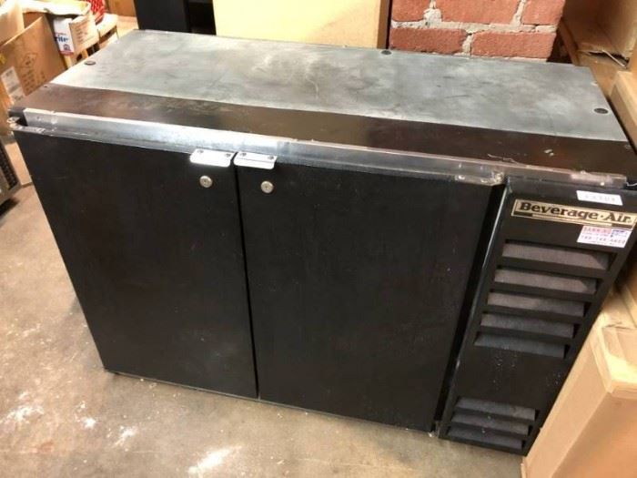 Beverage Air back bar refrigerator. Under Counter.