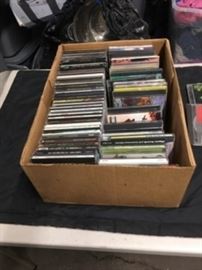 Box of CDs
