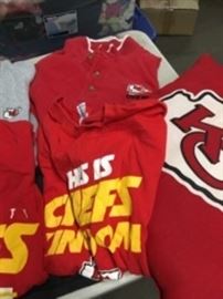Chiefs Shirts, Pillows, Bags Lot