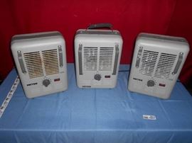 Personal Space Heaters Lot