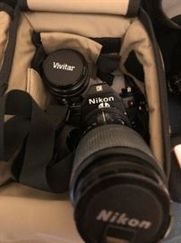 Nikon camera and equipment