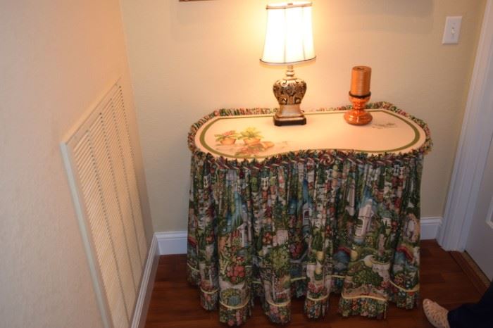 Decorative Draped Table
