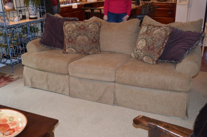 High Quality Upholstered Sofa 8' Long X 44" Deep