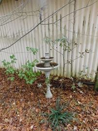 Cement Bird Bath
