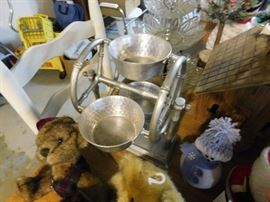 Vintage Aluminum Server