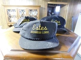 Vintage Estes Trucking Hats